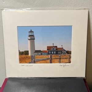 Cape Cod Lighthouse Beacon New Original Photograph Print by Tom Johnson Coastal‎